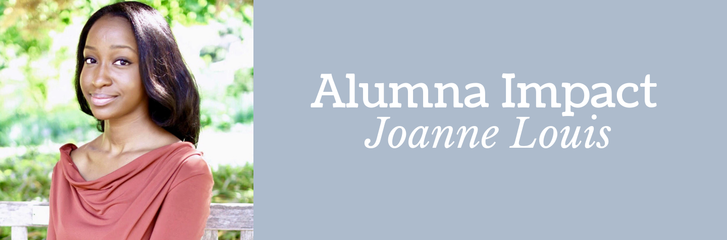 Alumna Impact: Joanne Louis