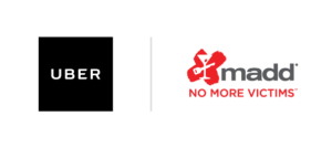 Uber MADD logo lockup